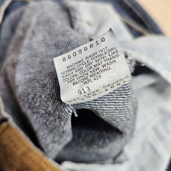 Levi's Mens Blue 550 XX Jeans Size 34×30 Medium Stone Wash Made In USA Vintage - Picture 7 of 11